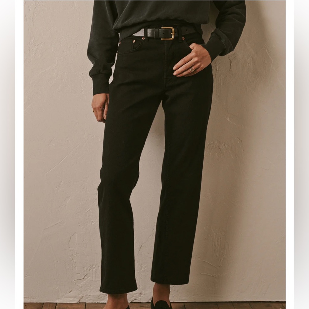 Buck Mason Black Jeans